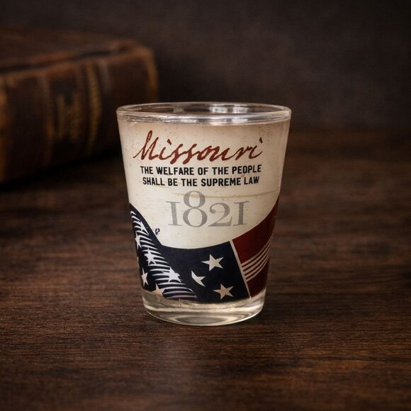 Missouri Shot Glass America 250 Statehood Patriotic Collectible Heritage Barware - Picture 10 of 11